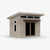 unpainted studio shed unpainted studio shed