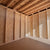 Interior of the spacious studio shed Interior of the spacious studio shed