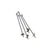 Metal anchors for secure shed placement Metal anchors for secure shed placement