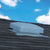 Venting skylight for air and light in shed Venting skylight for air and light in shed