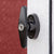close up of handle on door 