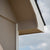 Close up of the overhang 