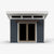 Front facing modern studio shed