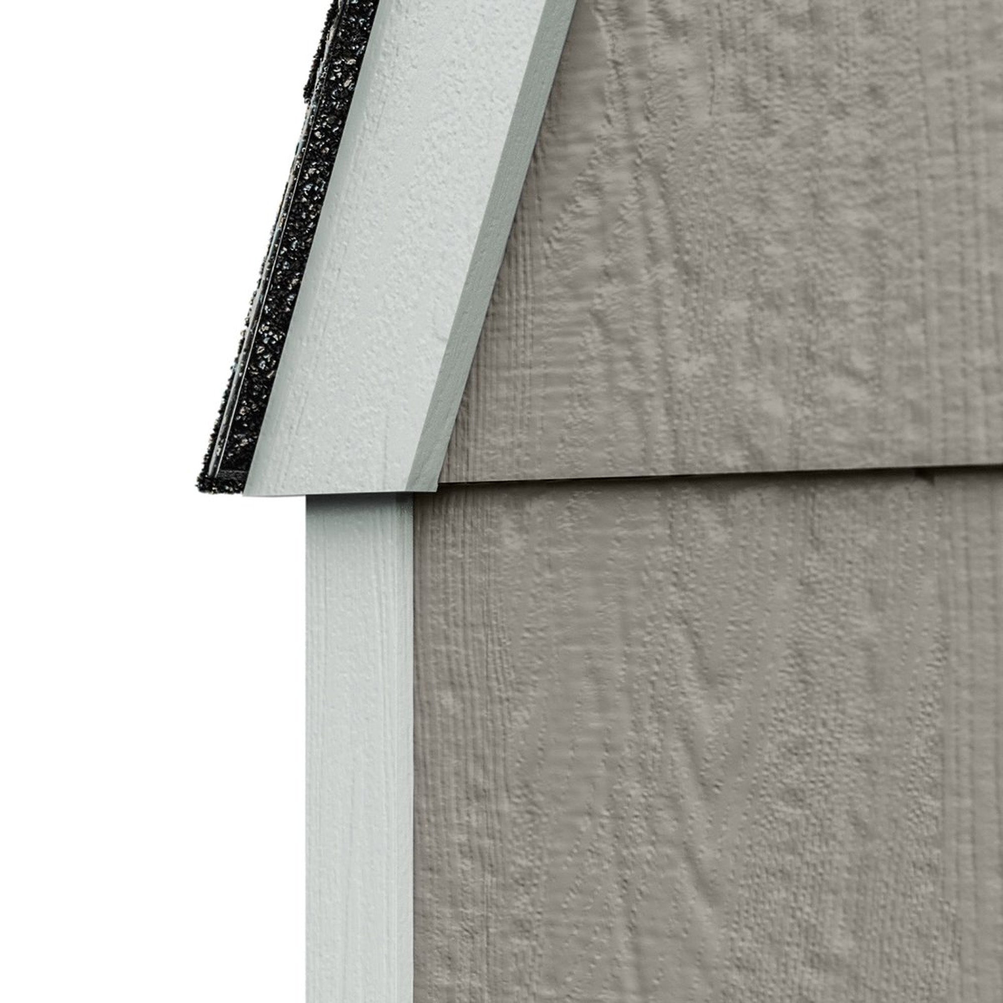 close up of the overhang