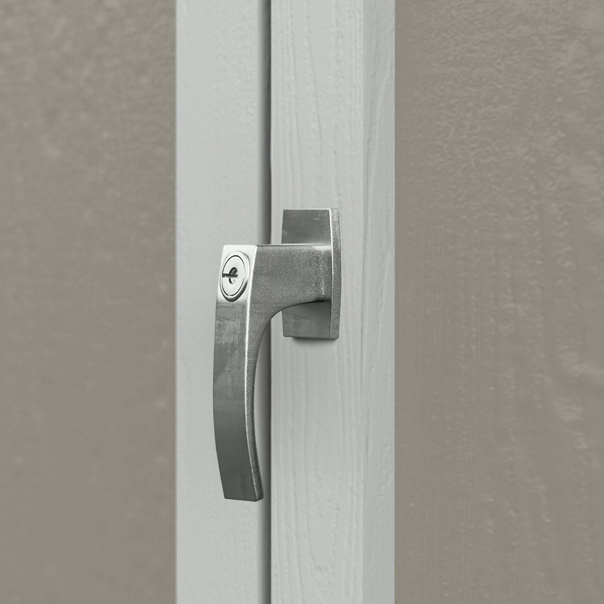 Close up of the handle 
