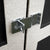 Close up of the lock and handle 