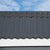 Metal roof close up