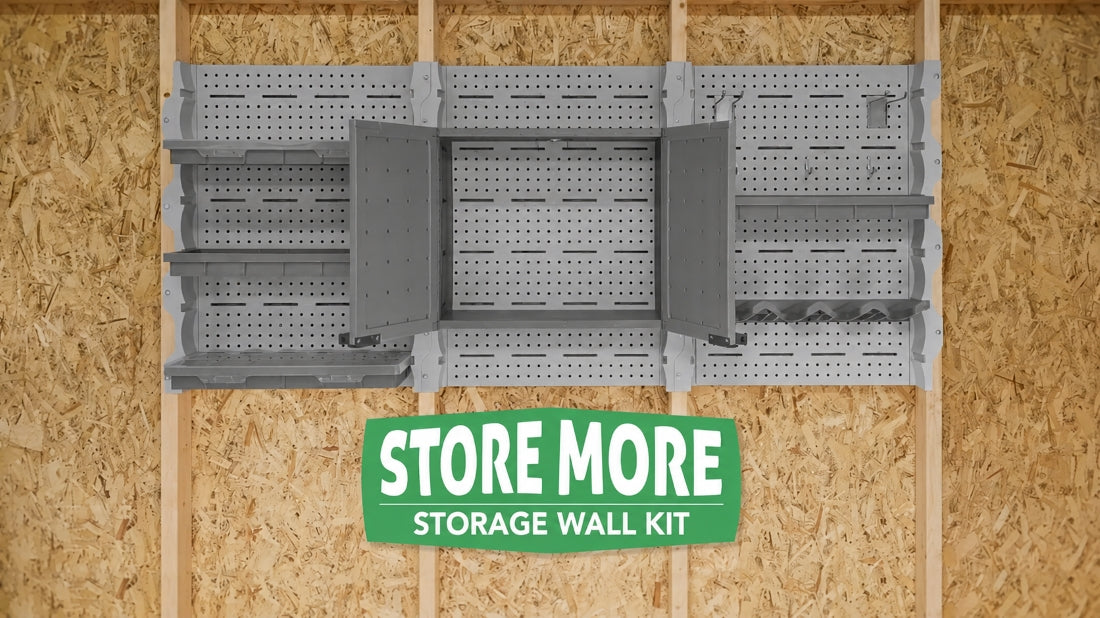 Store More Storage Wall Kit