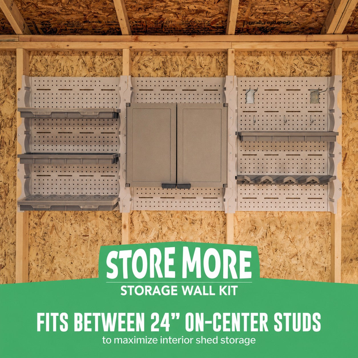 Store More Storage Wall Kit