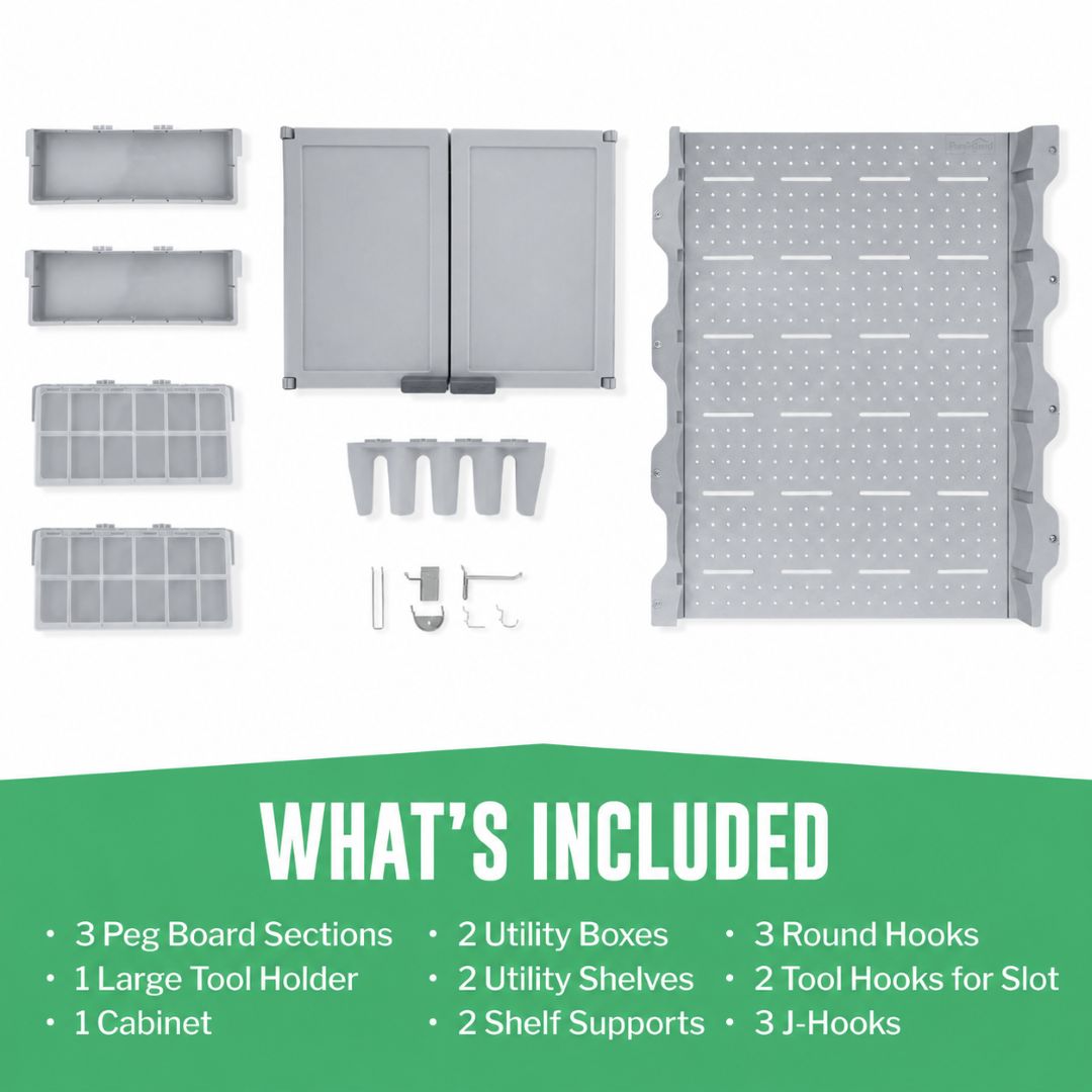 Store More Storage Wall Kit