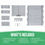 Store More Storage Wall Kit