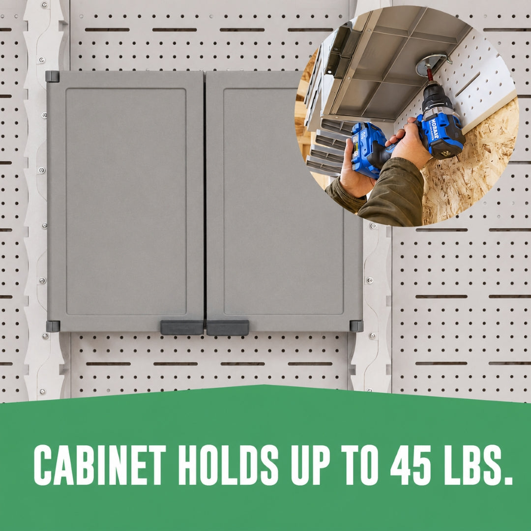 Store More Storage Wall Kit